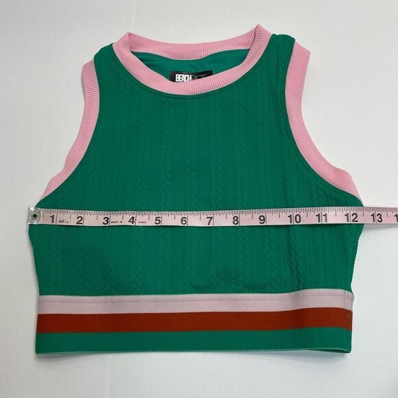 Beach Riot x Anthropologie Gwen Racerback Top Green Size XS - Picture 6 of 11